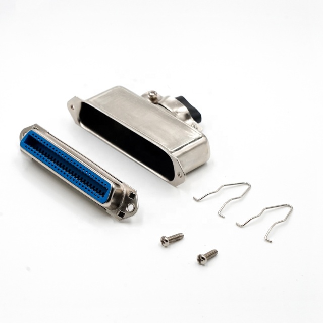 LECHUAN SCSI 57 Series D-SUB D-Sub Connectors 14P 24P 36P 50P DDK Male Female Ribbon Connector Centronic Panel Receptacle