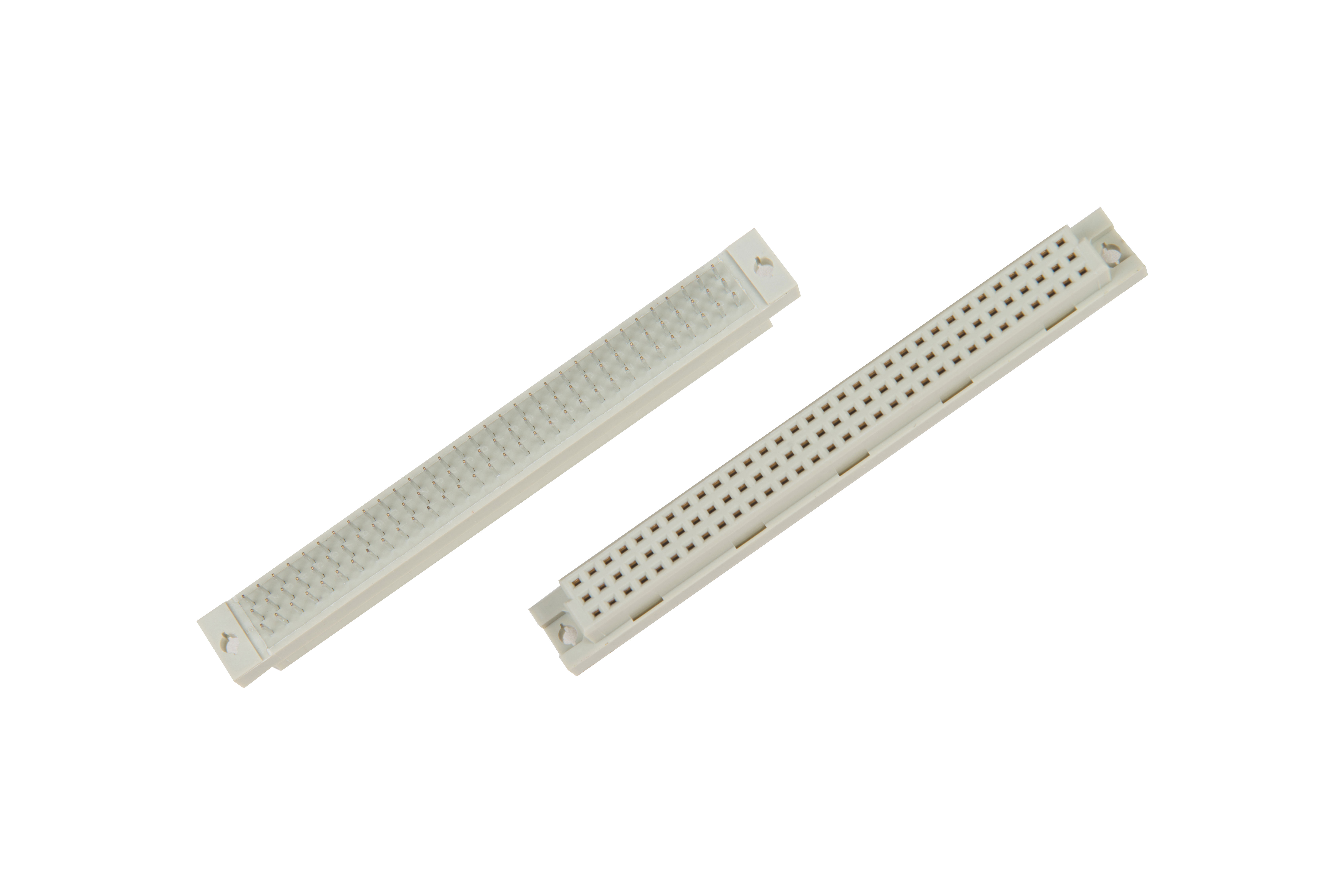 LECHUAN 32-Pin Eurocard Connector 2.54mm Pitch Male Plug Straight PCB Socket 9001-4332 1C00A Board for Power Applications 2 Rows