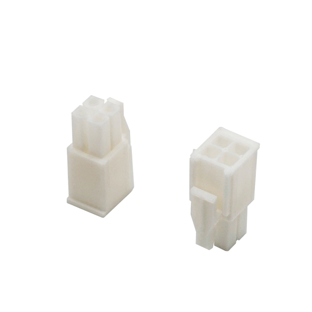 LECHUAN Free Hanging 4P 172167-1 ATE-N-LOK Connector 4 Position 2 Row Socket Female AMP Plug Housings for Power Applications