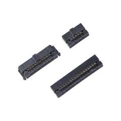 LECHUAN 1.27mm Pitch IDC Female Header Socket Flat Ribbon Cable Connector Nylon Housing 6-50P Copper PCB