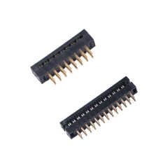 LECHUAN Black DIP Plug IDC Connector Flat Cable 6/8/10/14/16/20/24/26/30/34/40/50Pin Pitch 2.0mm(1") for PCB Applications