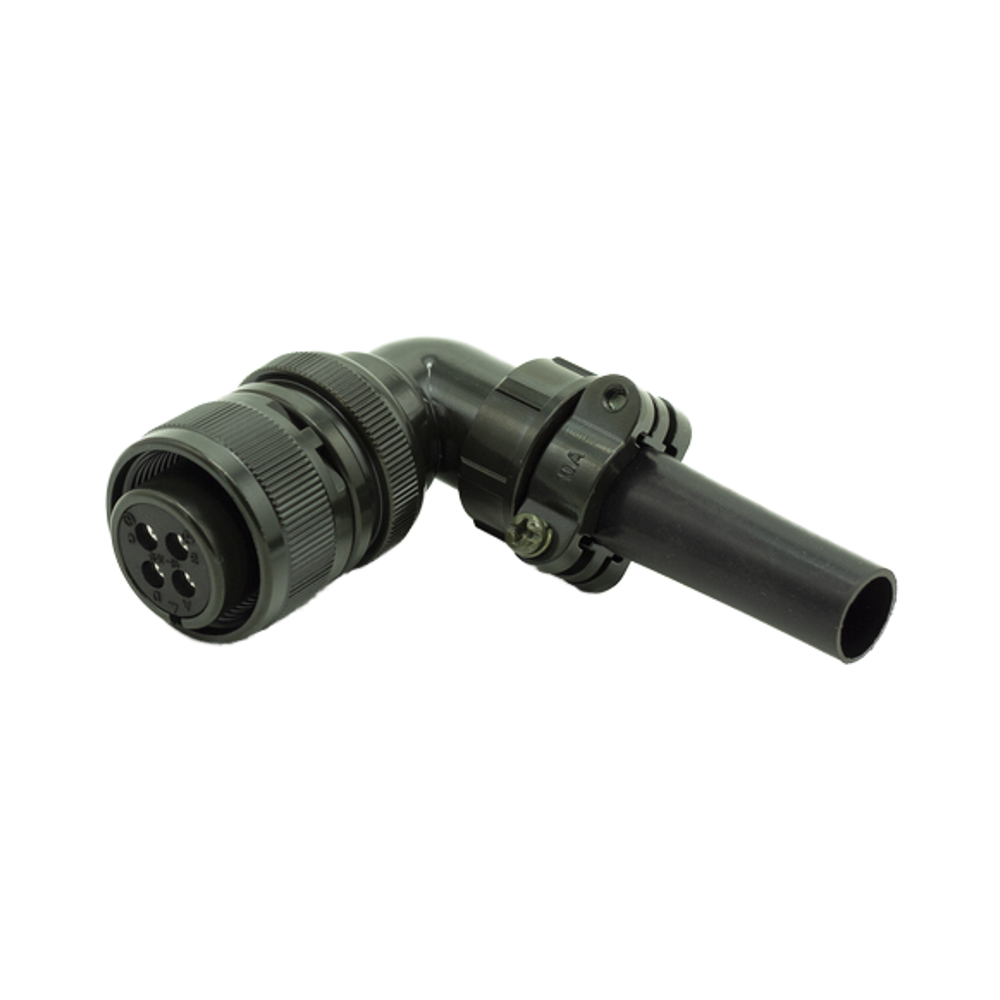 LECHUAN Right Angle Circular Connector 4P Amphenol ITT Cannon Replaced MIL-C-5015 Series Spec MS3108 Aviation Threaded Connector