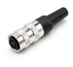 LECHUAN C091 J09 Waterproof Circular Signal Connectors 5P 6P 7P 8P 12P 16P 19P 24Pins Metal IP67 Screw Sensor Female Plug M16