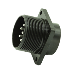 Amphenol Industrial 5015 Series MS3102A 20-15P Mil C 7P Pins 4P Copper Contact Material 25A 20-15P Mil C 7P Pins 4P Connector