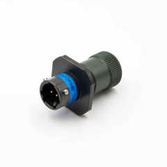 LECHUAN Circular Connectors MIL-DTL-26482 Series 1 Connector MS3111 Male Female Cable Mounting Receptacle 2 Pin Solder Straight