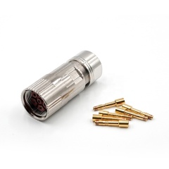 M23 6Pin/8Pin Female Power Plug for Siemens V90 Servo Motor Cable Mount-LECHUAN M923 Circular Connectors"