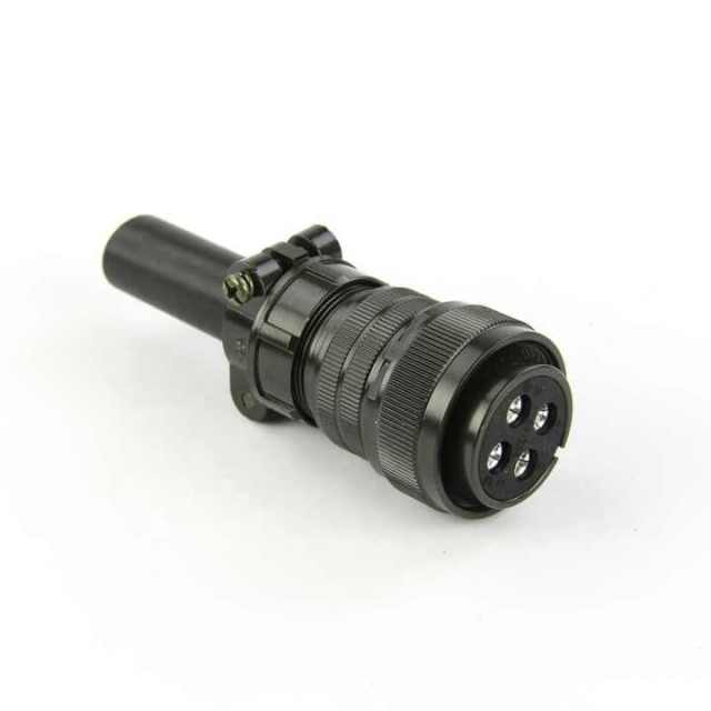 LECHUAN MS3106A 22-22S Circular Connectors 4 Position Straight Bayonet Coupling Female MIL-DTL-5015 Threaded Manufacturer's