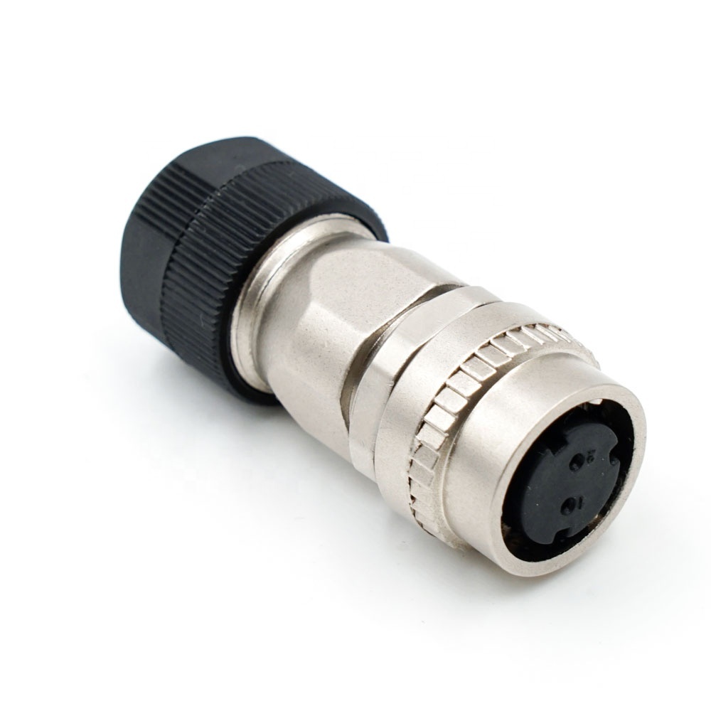 LECHUAN CM10-SP2S-M One-Touch Locking Style 2P Straight Circular Connector Small Sized DDK Copper Contact Factory Wholesale