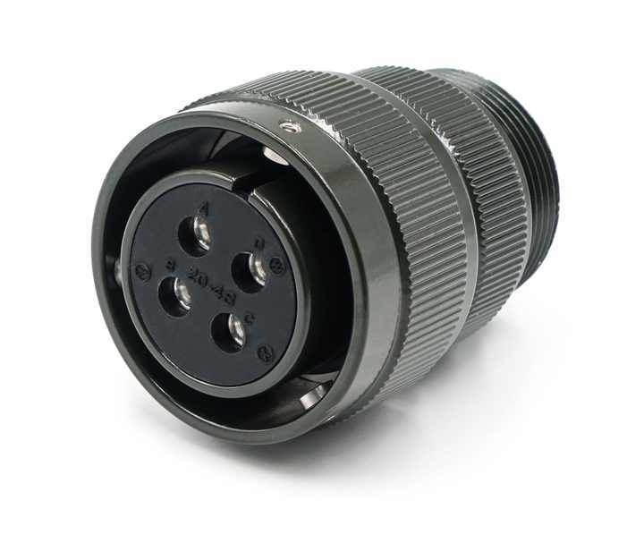 LECHUAN ITT Cannon Replacement 18-10SB Circular Connector Bayonet Coupling Variety Models Including