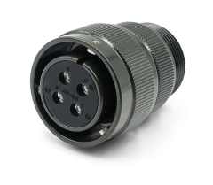 LECHUAN ITT Cannon Replacement 18-10SB Circular Connector Bayonet Coupling Variety Models Including
