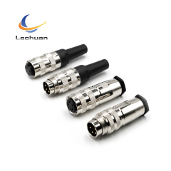 LECHUAN C091 J09 Waterproof Circular Signal Connectors 5P 6P 7P 8P 12P 16P 19P 24Pins Metal IP67 Screw Sensor Female Plug M16