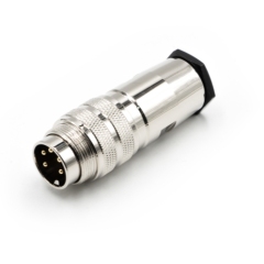 LECHUAN AISG C091 Metal 5Pin Circular Connector IP67 Screw Sensor Male Plug M16 High Quality Circular Connectors
