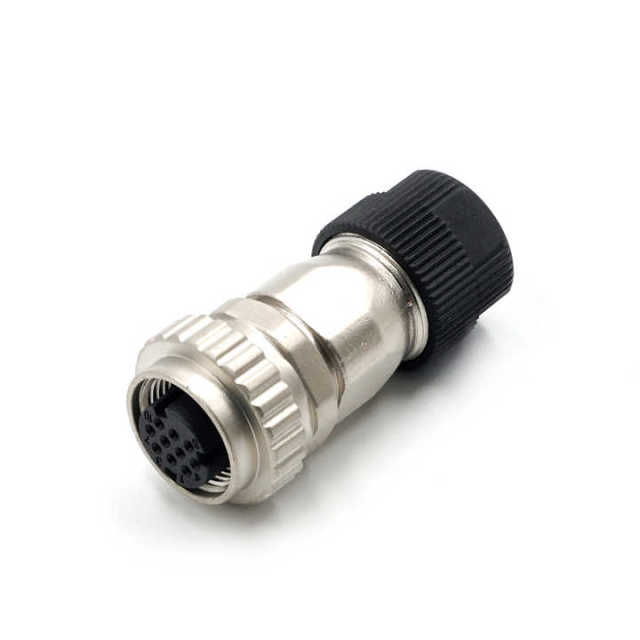 LECHUAN IP67 Waterproof Encoder Connector 10P Metal Straight Right Angle DDK CMV1-SP10S-M2 Screw Type Circular Connectors