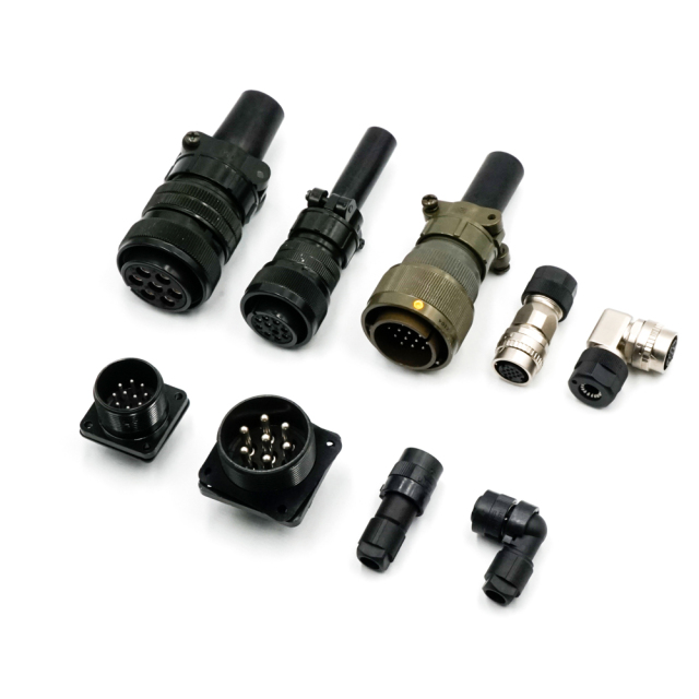 LECHUAN Right Angle Circular Connector 4P Amphenol ITT Cannon Replaced MIL-C-5015 Series Spec MS3108 Aviation Threaded Connector
