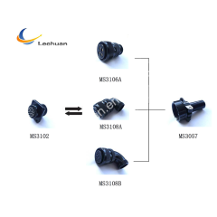 LECHUAN MS3106A 22-22S Circular Connectors 4 Position Straight Bayonet Coupling Female MIL-DTL-5015 Threaded Manufacturer's