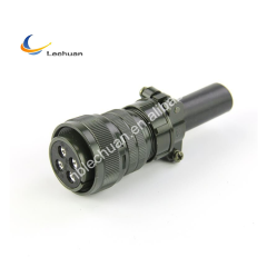 LECHUAN Free Hanging MIL 5015 Spec Connector 24-10S Copper Alloy Contact Solder pb28 Straight Female MS3106 Circular Connector