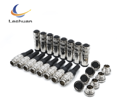 LECHUAN AISG C091 Metal 5Pin Circular Connector IP67 Screw Sensor Male Plug M16 High Quality Circular Connectors