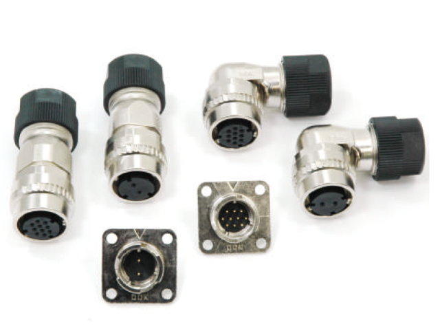 LECHUAN CMV1S-SP2S-L Locking Style 3A Alloy/Nickel Plating Small Sized Servo Motor Aviation Circular Connectors