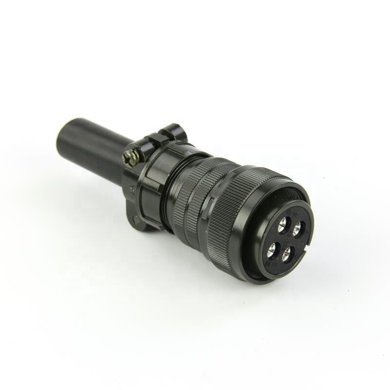 LECHUAN MS3106A 22-22S Circular Connectors 4 Position Straight Bayonet Coupling Female MIL-DTL-5015 Threaded Manufacturer's