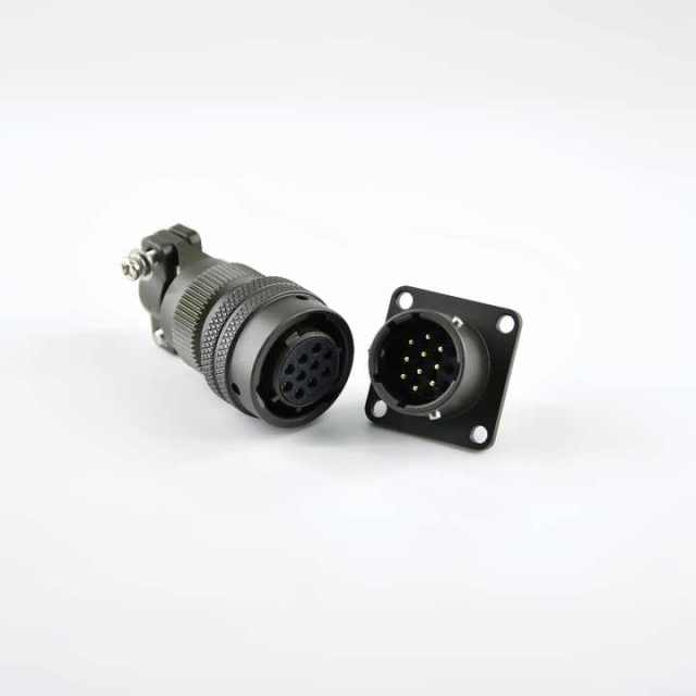 LECHUAN MS3116F 12-10S Female Plug  MIL-DTL-26482 Straight 10 Pin Solder Circular Connector
