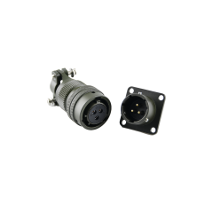LECHUAN MS3116F 12-3S  Female Plug  MIL-DTL-26482 Straight 3 Pin Solder Circular Connector