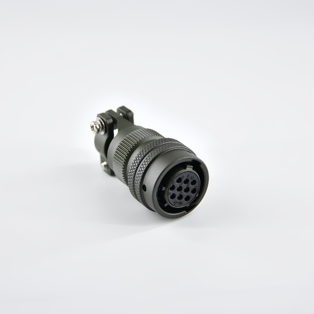 LECHUAN MS3116F 12-10S Female Plug  MIL-DTL-26482 Straight 10 Pin Solder Circular Connector