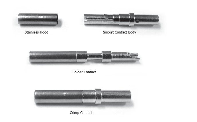 LECHUAN MS3116F 12-10S Female Plug  MIL-DTL-26482 Straight 10 Pin Solder Circular Connector