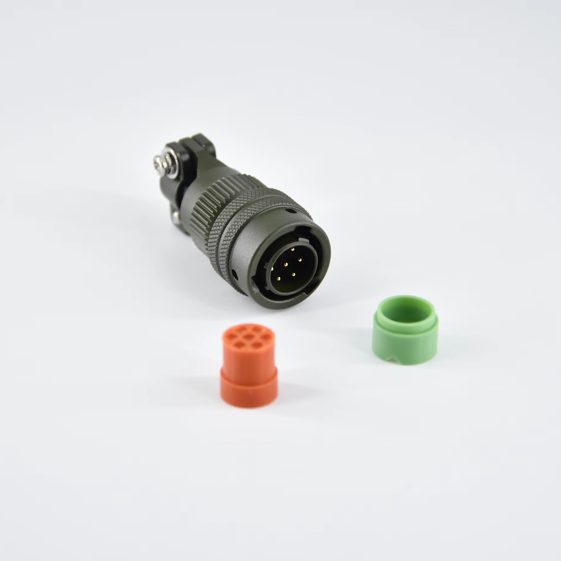 LECHUAN MS3116F 10-7P Male Plug  MIL-DTL-26482 Straight 6 Pin Solder Circular Connector