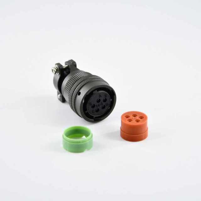 LECHUAN MS3116F 14-5S Female Plug  MIL-DTL-26482 Straight 5 Pin Solder Circular Connector