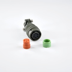 LECHUAN MS3116F 10-6S Female Plug  MIL-DTL-26482 Straight 6 Pin Solder Circular Connector