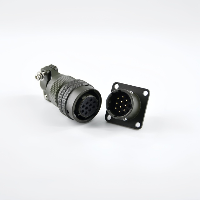 LECHUAN MS3116F 12-10S Female Plug  MIL-DTL-26482 Straight 10 Pin Solder Circular Connector