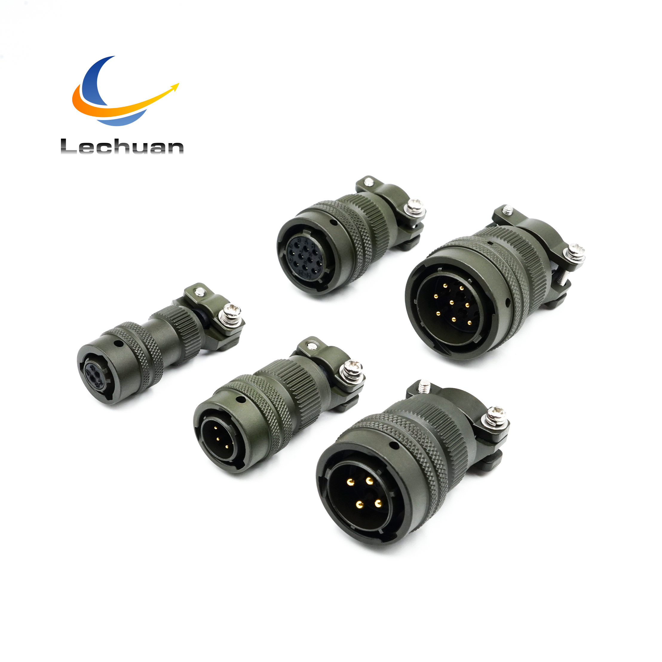 LECHUAN MS3116F 14-5S Female Plug  MIL-DTL-26482 Straight 5 Pin Solder Circular Connector