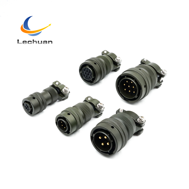 LECHUAN MS3116F 12-3S  Female Plug  MIL-DTL-26482 Straight 3 Pin Solder Circular Connector
