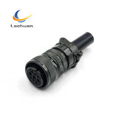 MS3106A 20-18S MIL-DTL-5015 Series Circular Connector 9 Pin Female Straight Plug Cable Mount Packaging Textile Lighting