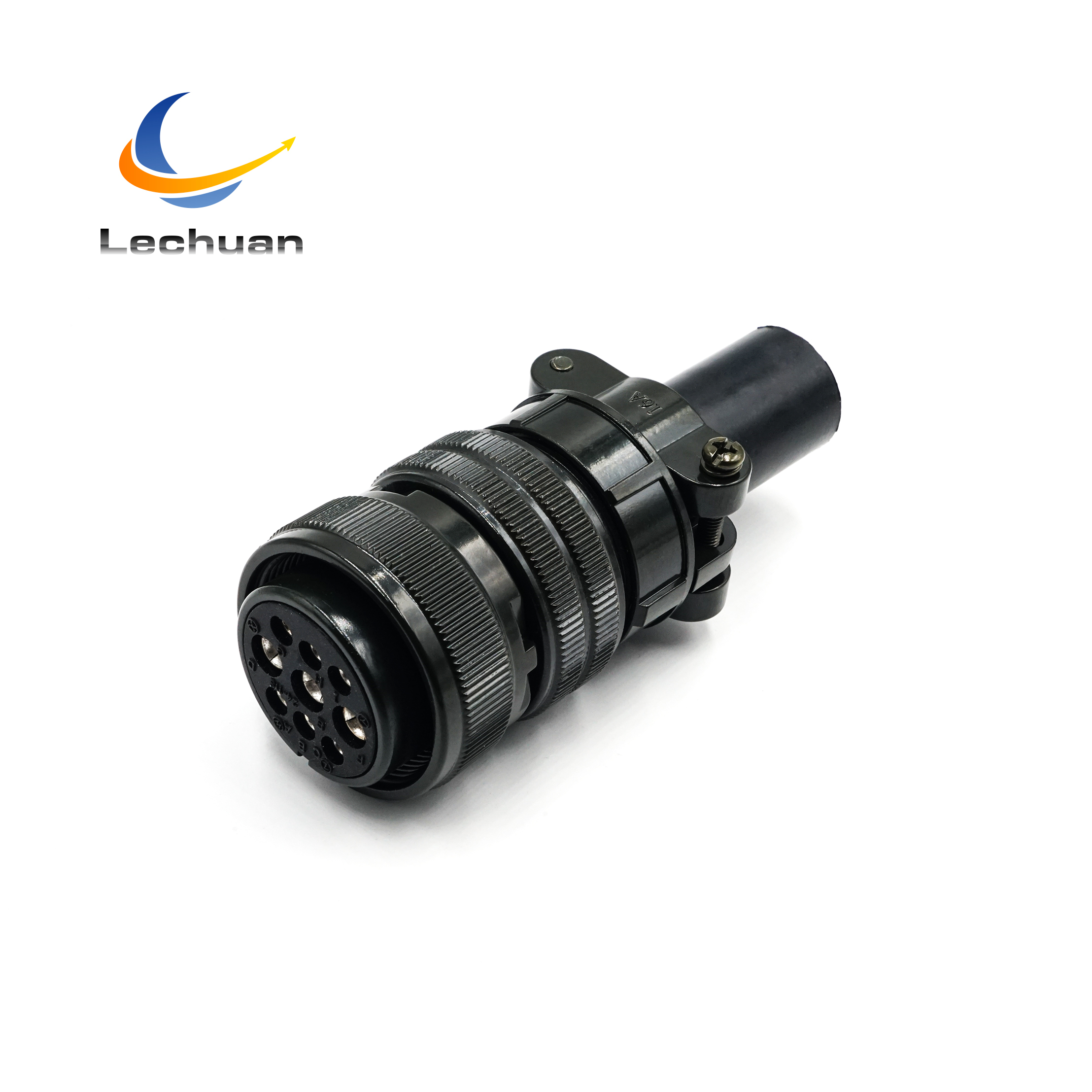 MS3106A 24-11S MIL-DTL-5015 Series Circular Connector 9 Pin Female Straight Plug Cable Mount Servo Motor Machine Vision