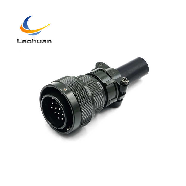 MS3106A 22-14P 5015 Series Circular Connector 19 Pin Male Straight Plug Cable Mount Lithography Vision Welding