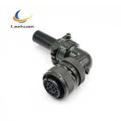 MS3108A 20-29S 5015 Series Circular Connector 17 Pin Female Right Angle Plug Cable Mount Mining Petrochemical Marine
