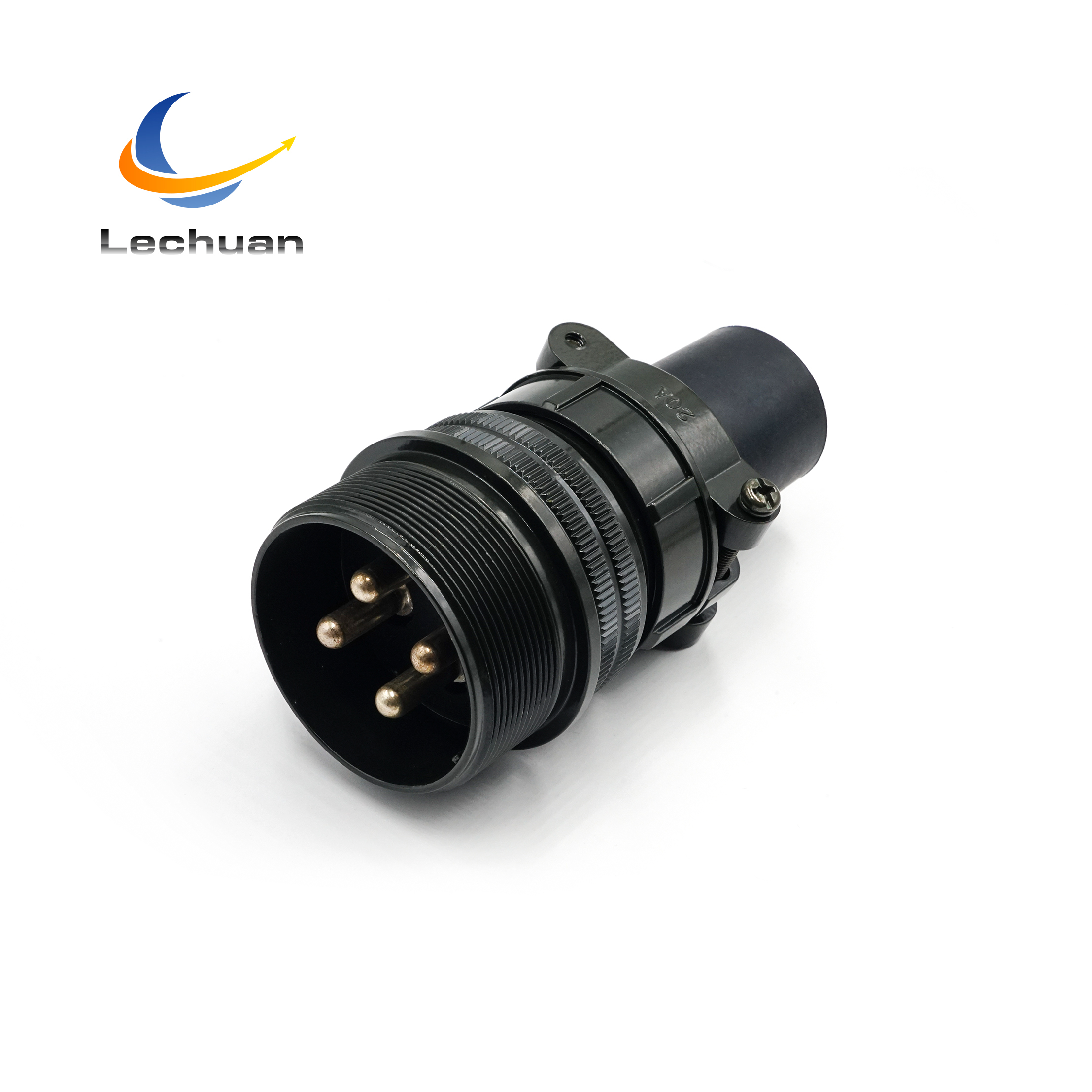 MS3106A 32-17P 5015 Series Circular Connector 4 Pin Male Straight Plug Cable Mount Generator Set Heavy Machinery