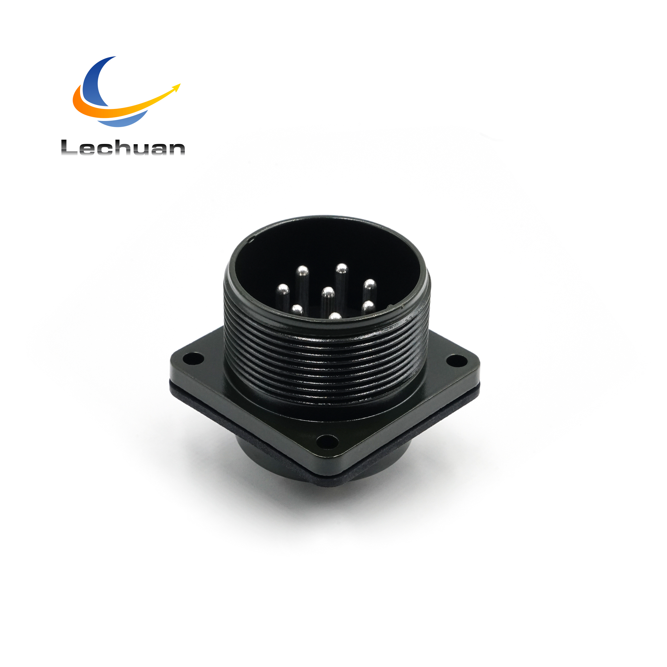 MS3102A 22-23P MIL-DTL-5015 Circular Connector 8 Pin Male Box Mount Receptacle Industrial Automation CNC Robotics