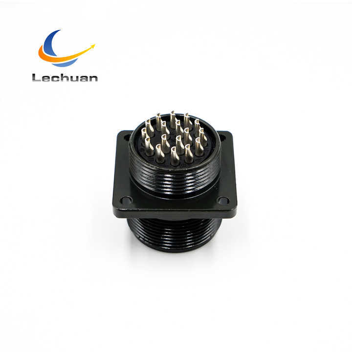MS3102A 20-29P MIL-DTL-5015 Circular Connector 17 Pin Male Panel Mount Receptacle Industrial Automation CNC Robotics