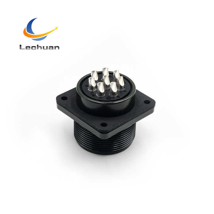 MS3102A 22-23P MIL-DTL-5015 Circular Connector 8 Pin Male Box Mount Receptacle Industrial Automation CNC Robotics