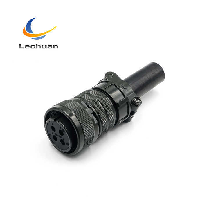 MS3106A 20-4S 5015 Series Circular Connector 4 Pin Female Straight Plug Cable Mount Railway Transit Wind Energy