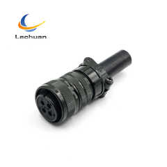 MS3106A 20-4S 5015 Series Circular Connector 4 Pin Female Straight Plug Cable Mount Railway Transit Wind Energy