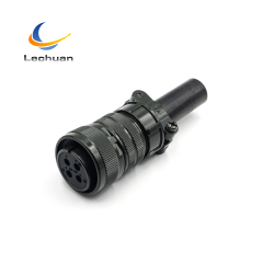 MS3106A 20-4S 5015 Series Circular Connector 4 Pin Female Straight Plug Cable Mount Railway Transit Wind Energy