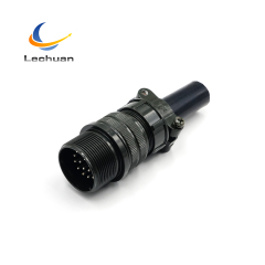 MS3106A 20-29P MIL-DTL-5015 Series Circular Connector 17 Pin Male Straight Plug Cable Mount Semiconductor Battery Optics
