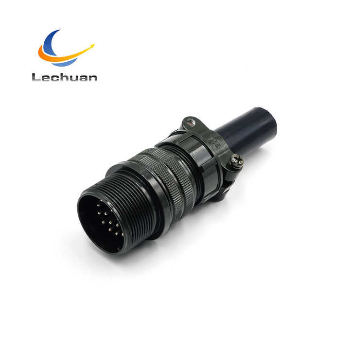 MS3106A 20-29P MIL-DTL-5015 Series Circular Connector 17 Pin Male Straight Plug Cable Mount Semiconductor Battery Optics