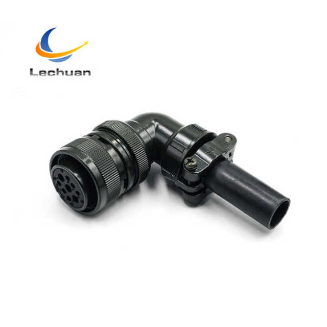 MS3108A 20-18S Circular Connector 9 Pin Female Right Angle Plug Cable Mount Printing Automotive  Amphenol ITT  CA3108A 20-18S
