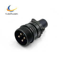 MS3106A 32-17P 5015 Series Circular Connector 4 Pin Male Straight Plug Cable Mount Generator Set Heavy Machinery