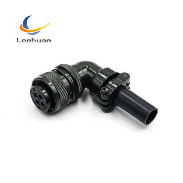 MS3108A 20-4S 5015 Series Circular Connector 4 Pin Female Right Angle Plug Cable Mount Medical Laboratory HVAC