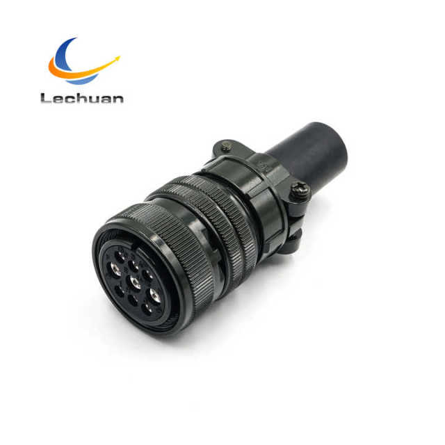 MS3106A 22-14S 5015 Series Circular Connector 19 Pin Female Straight Plug Cable Mount Satellite Railway Marine